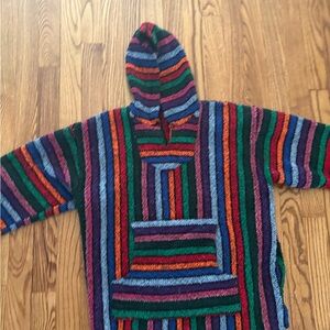 Multicolor Striped unisex Sweater
